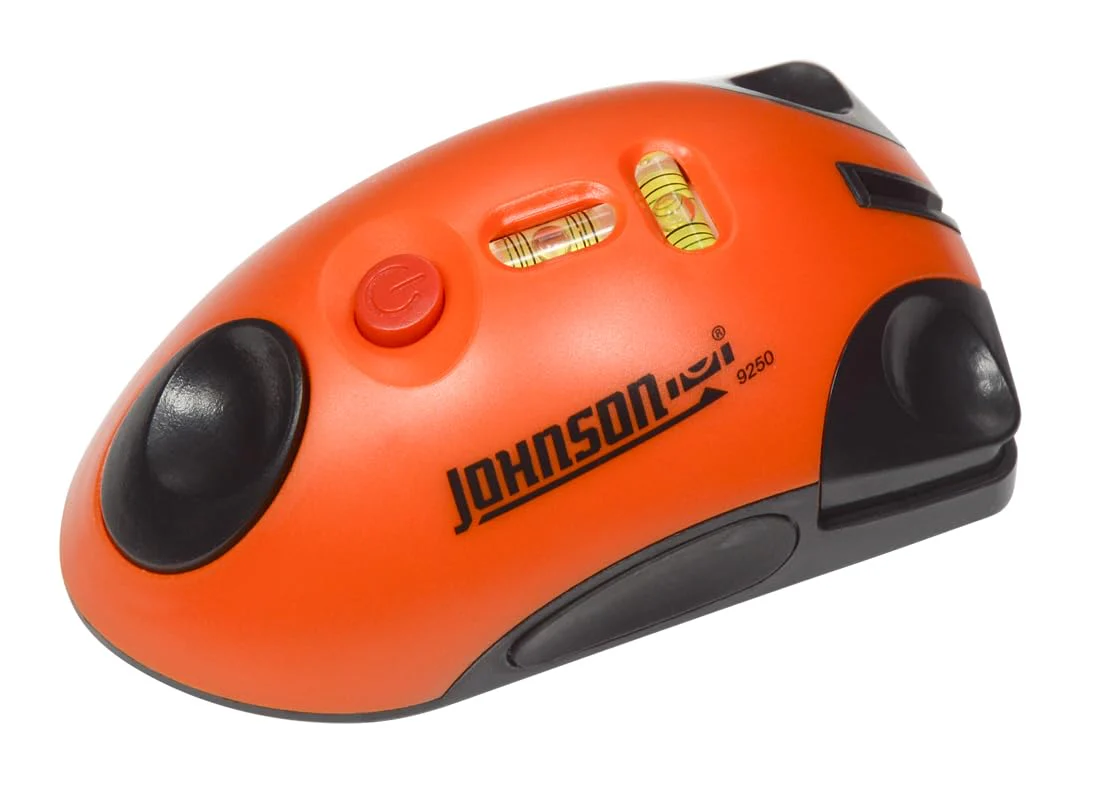 Johnson 9250 Laser Mouse, 30' Interior Range, Orange (Pack of 1)