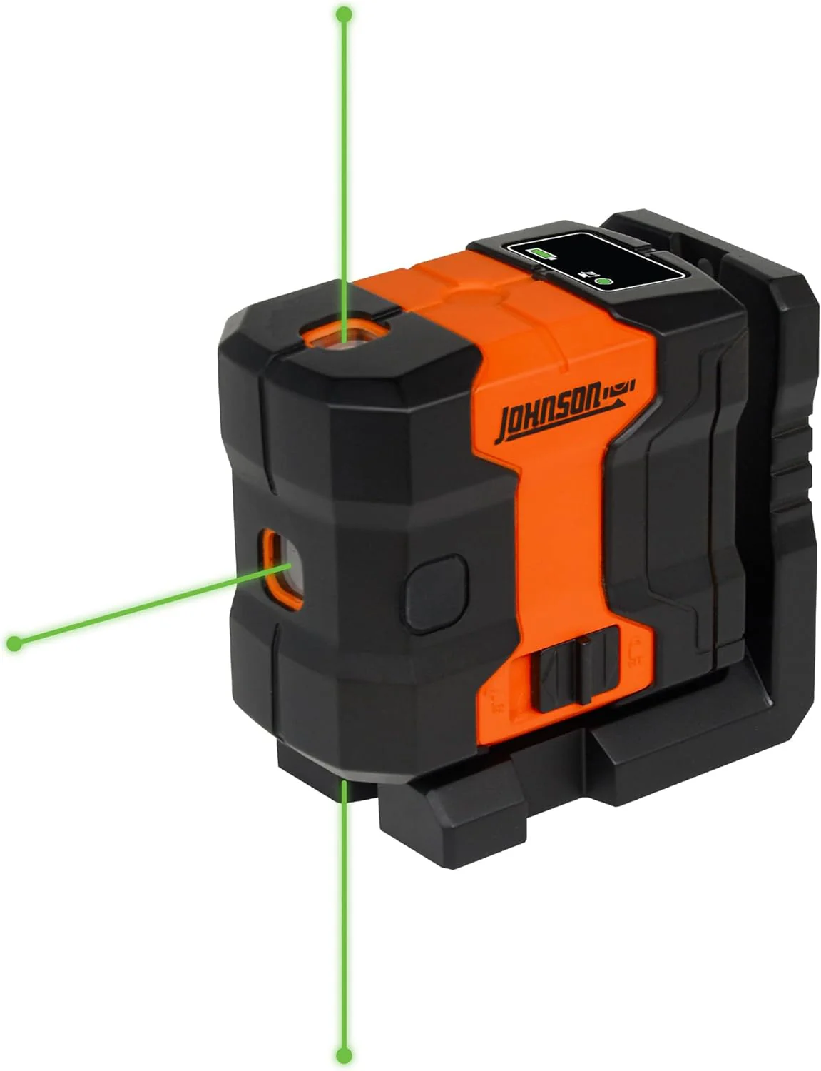 Johnson JDT300-GN3D Laser Level, Self-Leveling Kit 3 Dot Laser with GreenBrite Technology, Magnetic Base, Hard-shell Carry Case, Floor Mount - Image 2