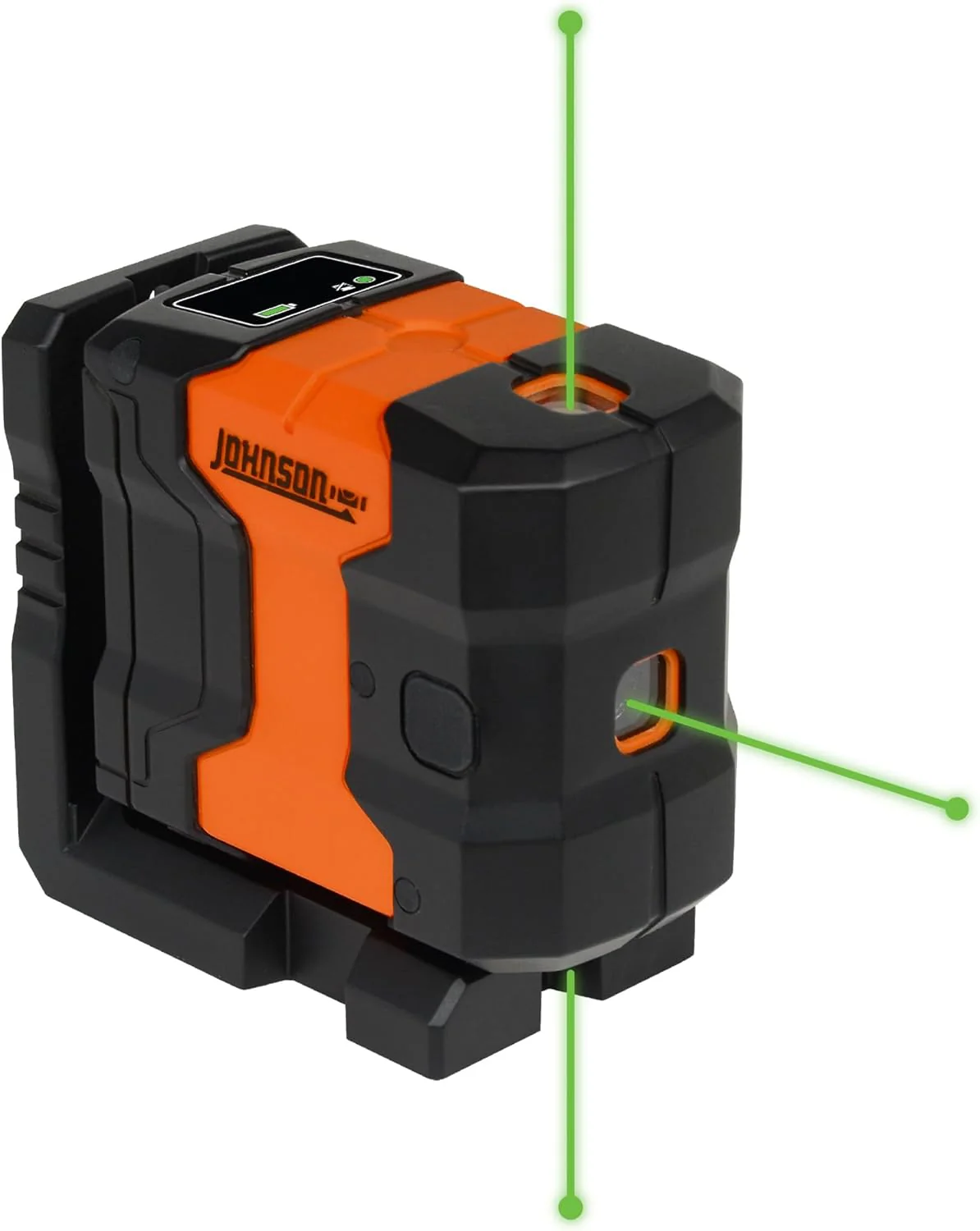 Johnson JDT300-GN3D Laser Level, Self-Leveling Kit 3 Dot Laser with GreenBrite Technology, Magnetic Base, Hard-shell Carry Case, Floor Mount - Image 4