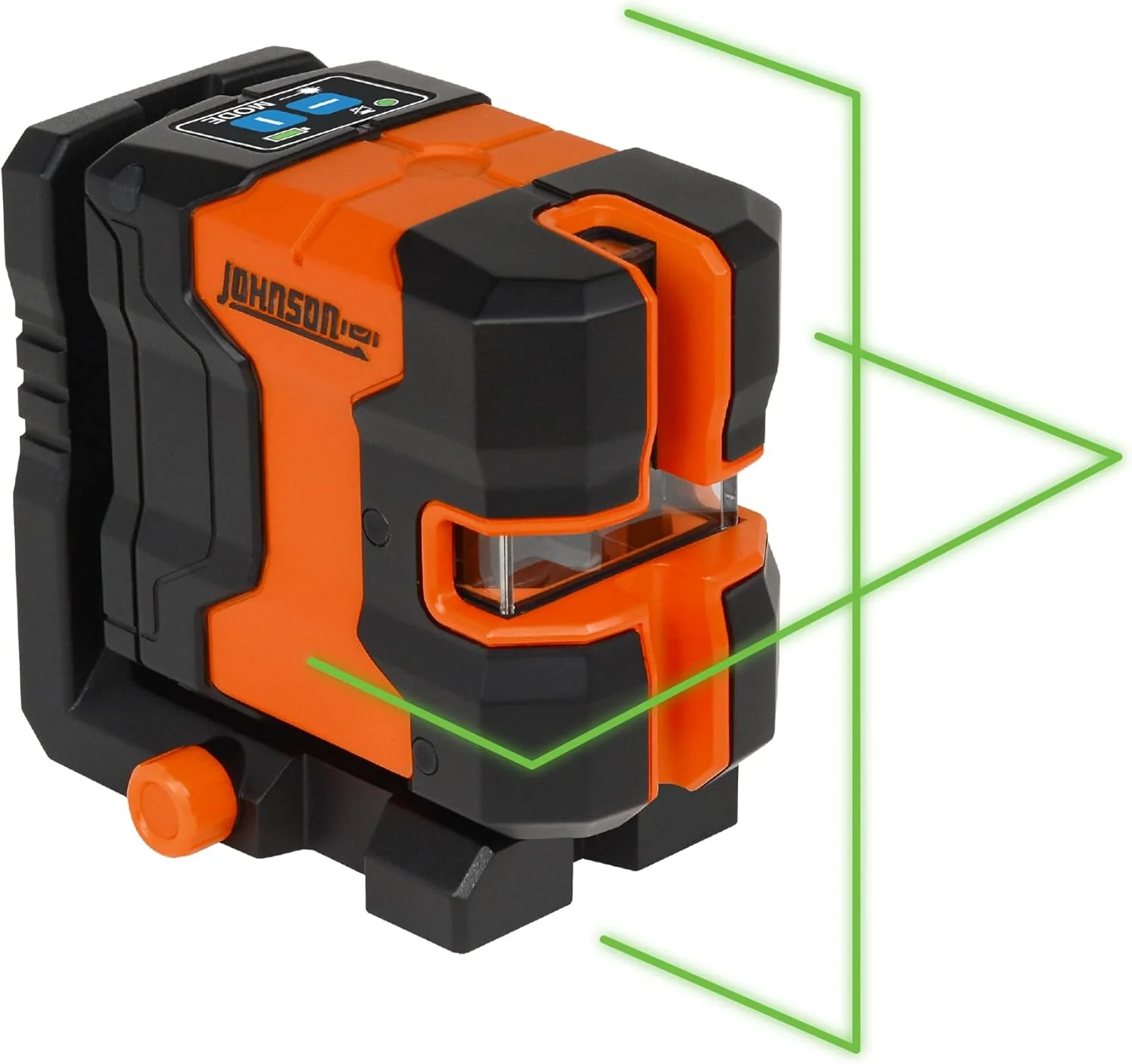 Johnson Level & Tool JLN300-GNCL Laser Level, Self-Leveling Cross-Line Laser with GreenBrite Technology, Magnetic Base, Hard-Shell Carry Case, Lithium Ion Battery - Image 2