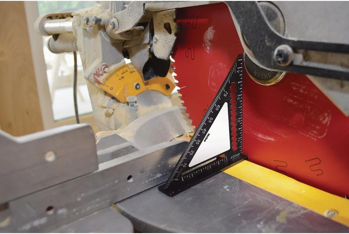 Johnson 1904-0450 4.5" Johnny Square Professional Easy-Read Finish Square - Image 2