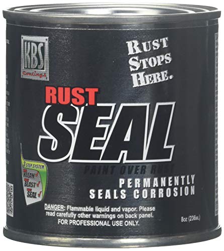 KBS Coatings 4202 Satin Black RustSeal - 8 fl. oz.