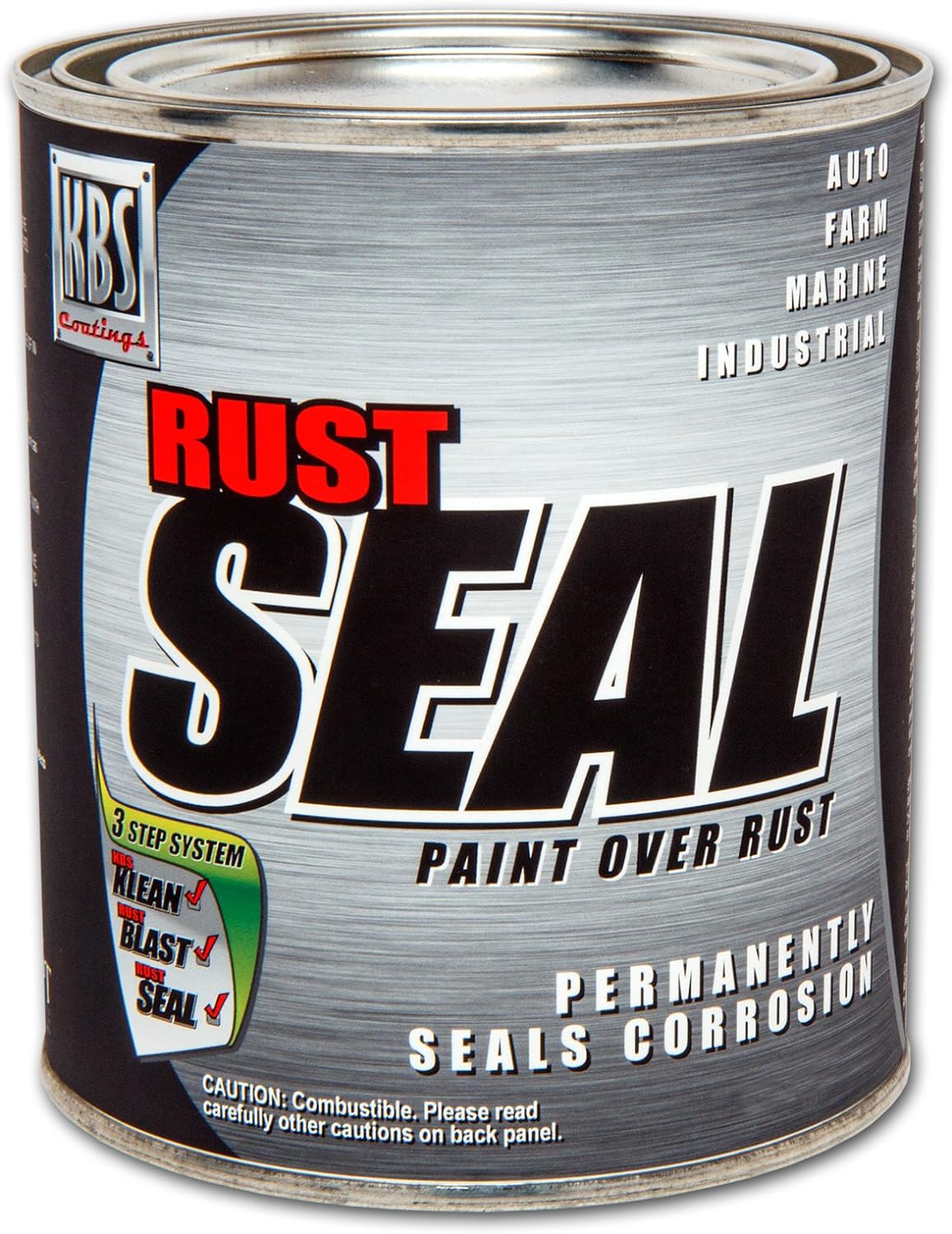 KBS Coatings 4310 Safety Blue RustSeal - 1 Pint - Image 2