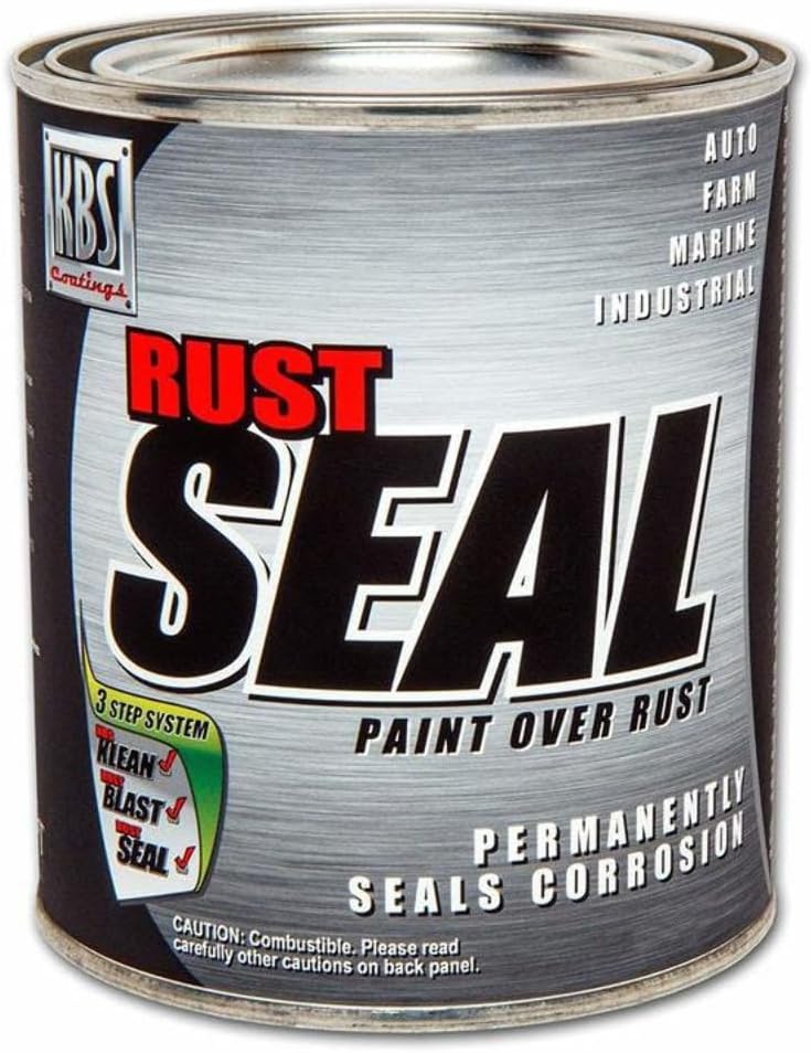 KBS Coatings | ‎4415 | KBS Coatings 4415 Galvanized Steel RustSeal - 1 Quart - Image 2