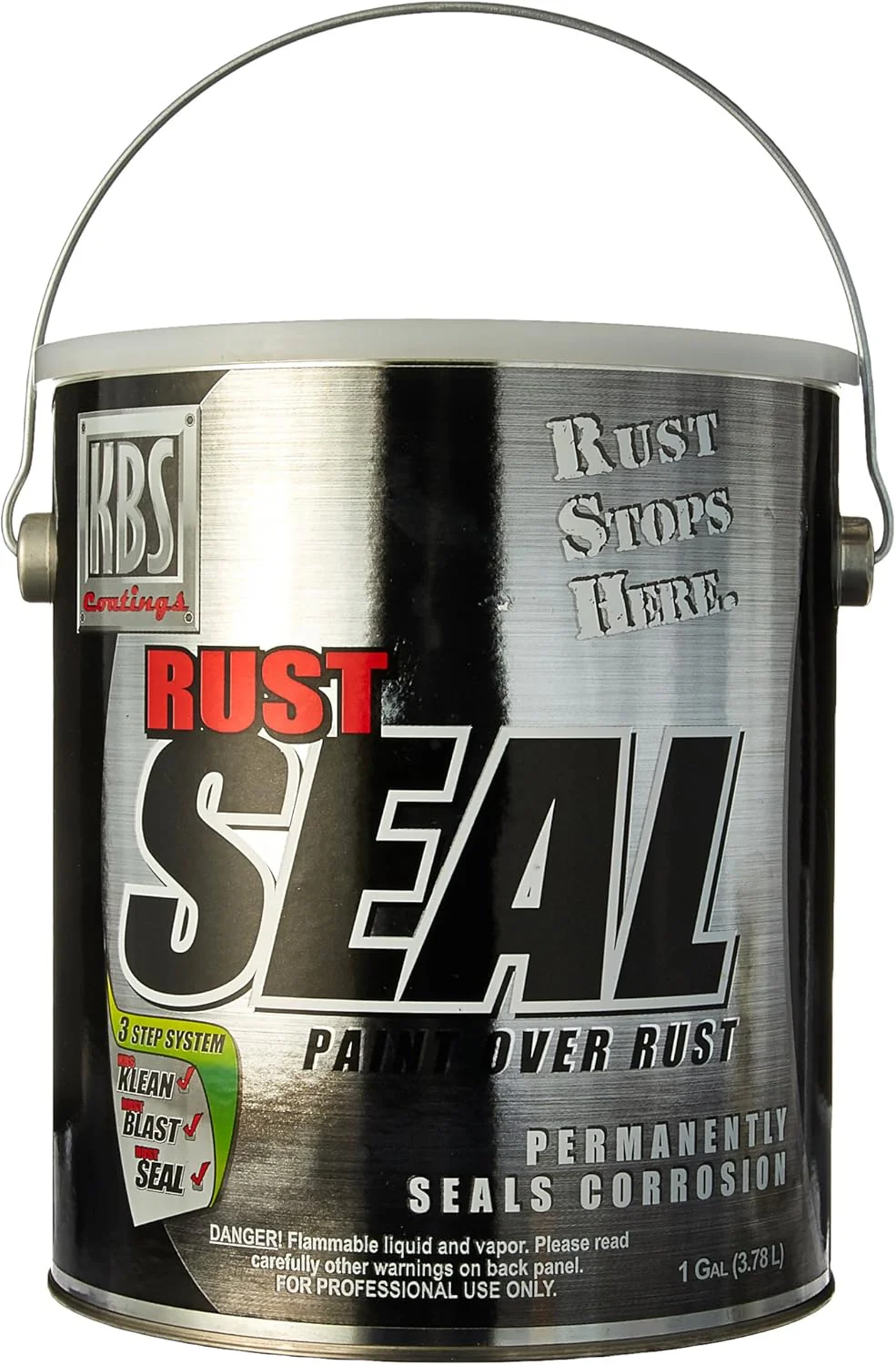 KBS Coatings 4505 Grey RustSeal - 1 Gallon - Image 2