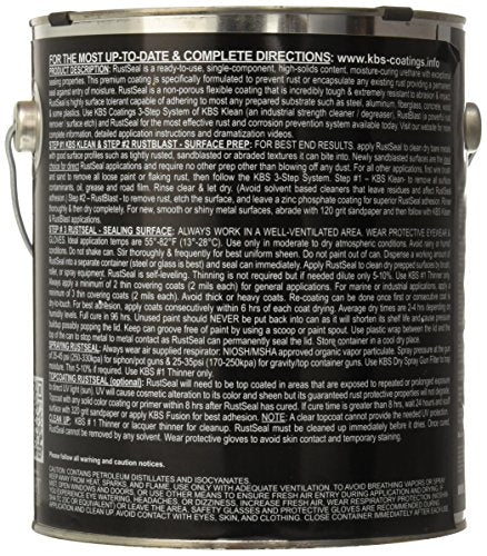 KBS Coatings 4509 Cat Yellow RustSeal - 1 Gallon - Image 2