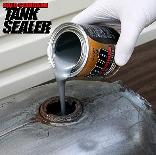 KBS Coatings 5200 Gold Standard Tank Sealer - 8 fl. oz., Silver - Image 3
