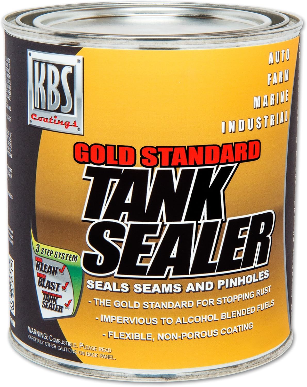 KBS Coatings 5500 Gold Standard Tank Sealer - 1 Gallon - Image 2