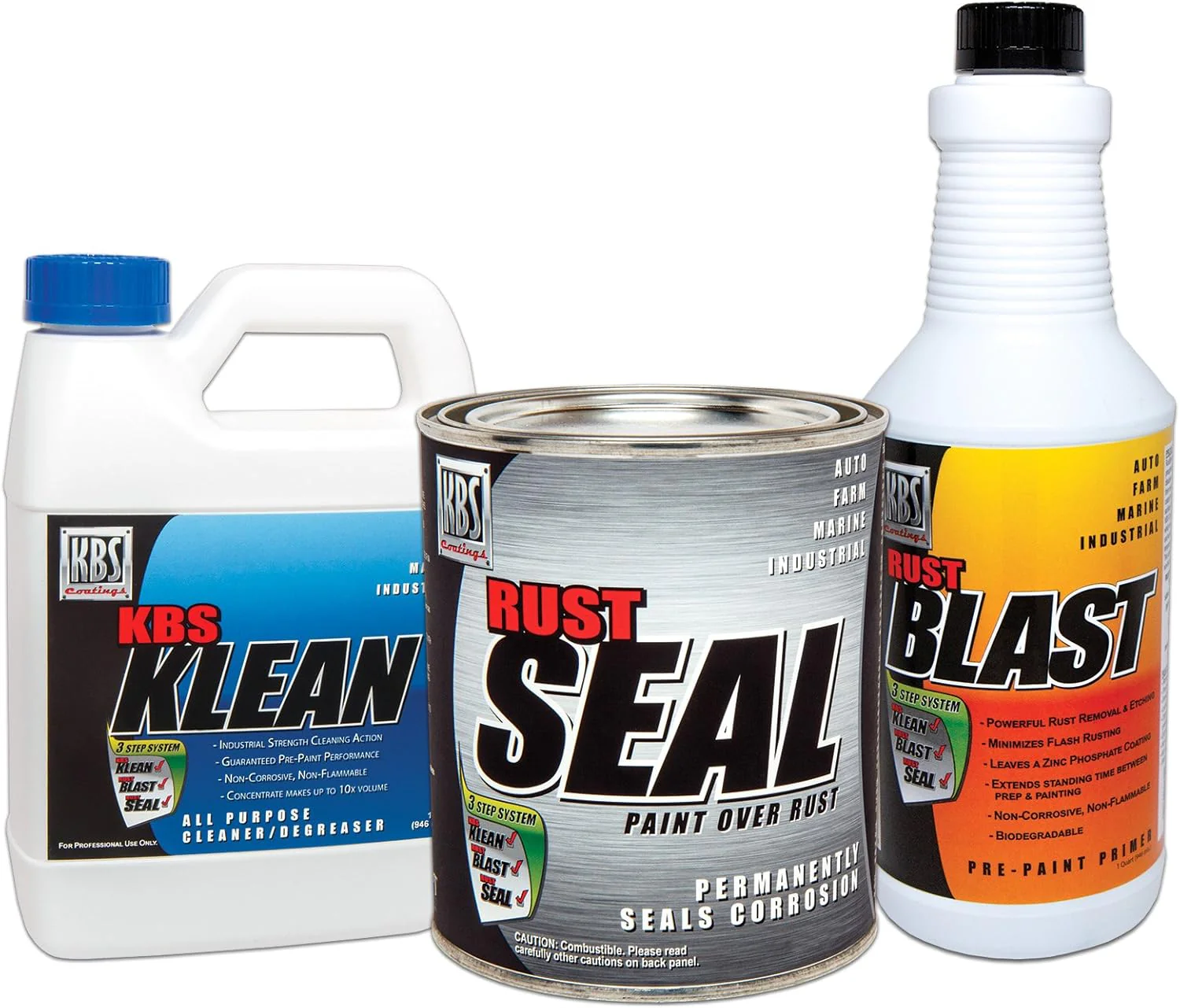KBS Coatings 57008 Off-White Frame Coater Kit, Preps and Coats an Entire Car or Truck Frame - Image 2