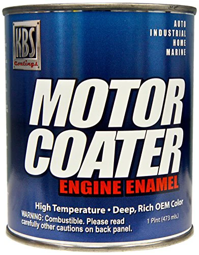 KBS Coatings 60331 68 Caravelle Metallic Blue Motor Coater Engine Paint - 1 Pint
