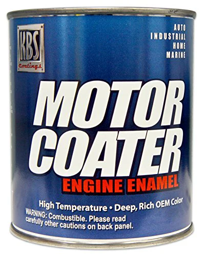 KBS Coatings 60435 Old Cummins Gold Motor Coater Engine Paint - 1 Quart