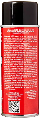 KBS Coatings 65102 Jet Black Xtreme Temperature Coating - 12 fl. oz. - Image 2