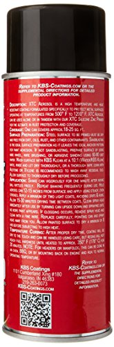 KBS Coatings 65103 Aluminum Xtreme Temperature Coating - 12 fl. oz. - Image 2