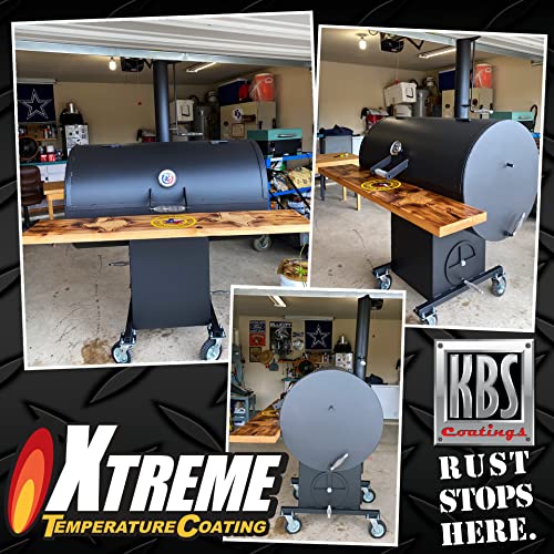 KBS Coatings 65302 Jet Black Xtreme Temperature Coating - 1 Pint - Image 2