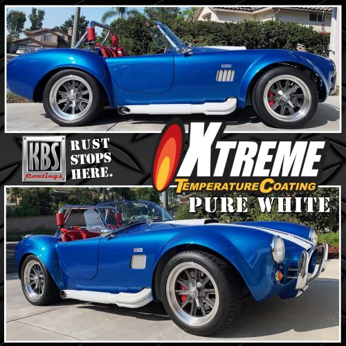 KBS Coatings 65328 Pure White Xtreme Temperature Coating - 1 Pint, Pure White, 16 Fl Oz (Pack of 1) - Image 3