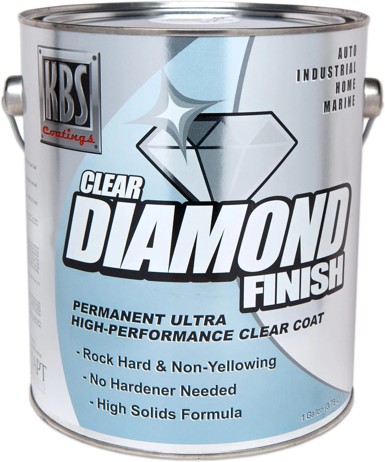 KBS Coatings 8504 DiamondFinish Clear Coat - 1 Gallon, 128 Fl Oz (Pack of 1) - Image 2