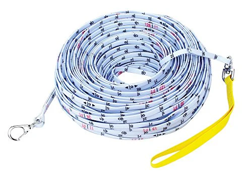 Keson DG30018 Depth Gauge Fiberglass Tape (Graduations Ft. & In.), 1/4-Inch Wide, 300-Foot