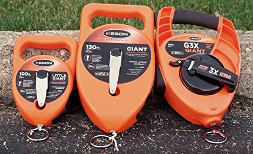 Keson G130 Giant Chalk Line Reel, 24-Ounce Chalk Capacity, 130-Foot - Image 4
