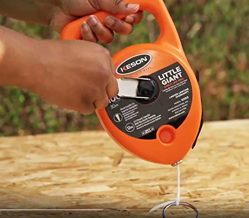 Keson G130 Giant Chalk Line Reel, 24-Ounce Chalk Capacity, 130-Foot - Image 5