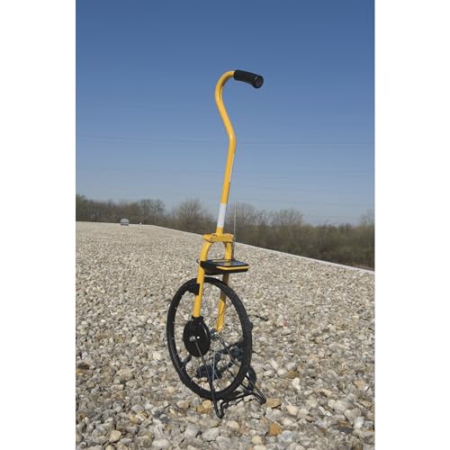 Keson MP401E Electronic Metal Frame Measuring Wheel with Spoked Wheel, 15-1/2-Inch Diameter , Yellow - Image 7