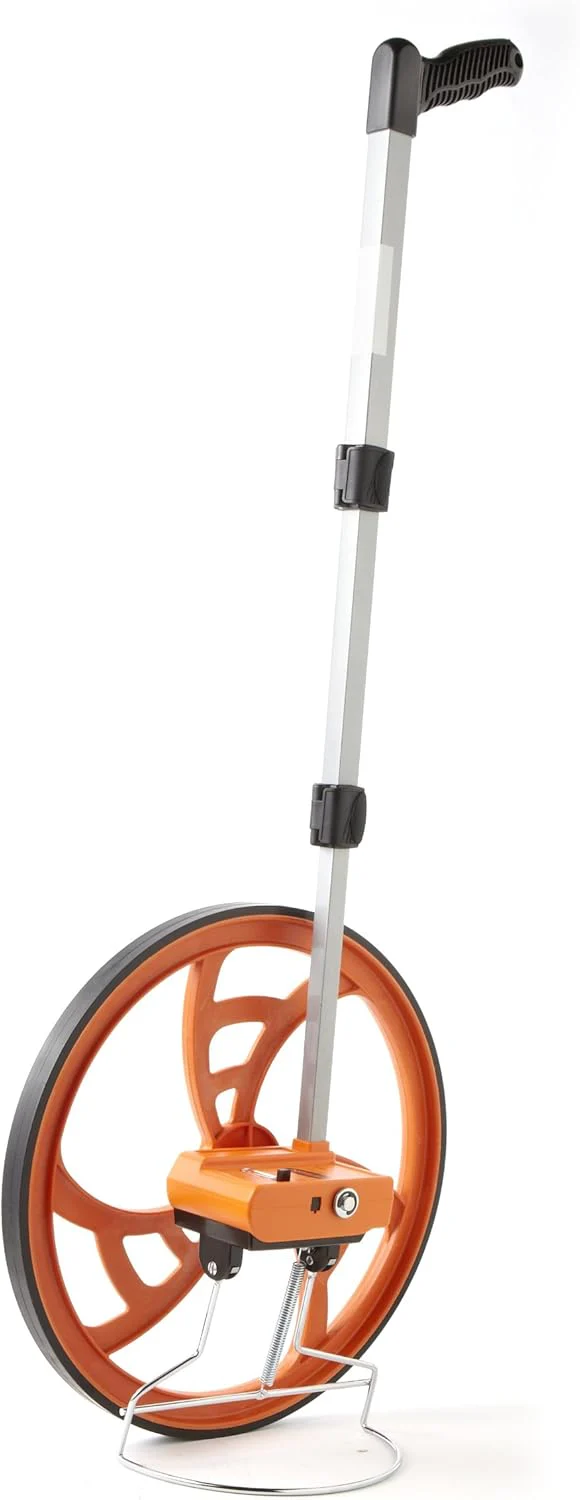 Keson RR410 Contractor Grade Measuring Wheel (Graduations: 10ths), 15-1/2-Inch Diameter - Image 2