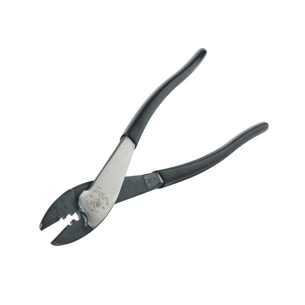 Klein Tools 1006 Cutting / Crimping Tool, Made in USA, Crimps 10 to 22 AWG Solderless Terminals and Connectors, with Wire Cutter in Tapered Nose - Image 5