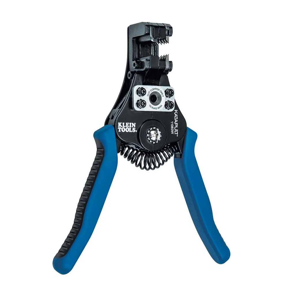 Klein Tools 11063W Katapult Wire Stripper and Cutter for Solid and Stranded Wire