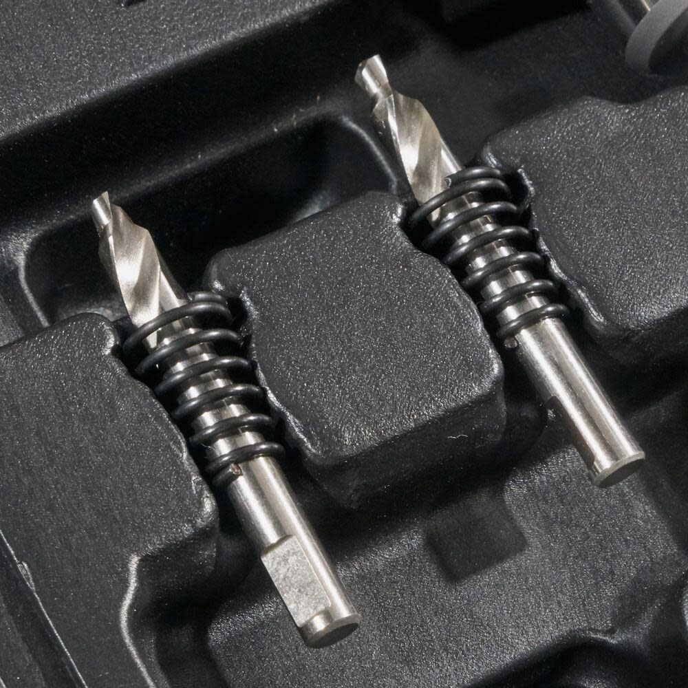 Klein Tools 31873 Heavy Duty Hole Cutter Kit, Includes Carbide Hole Cutters and 2 Pilot Bits in Rust-Proof Molded Plastic Case, 8-Piece - Image 9