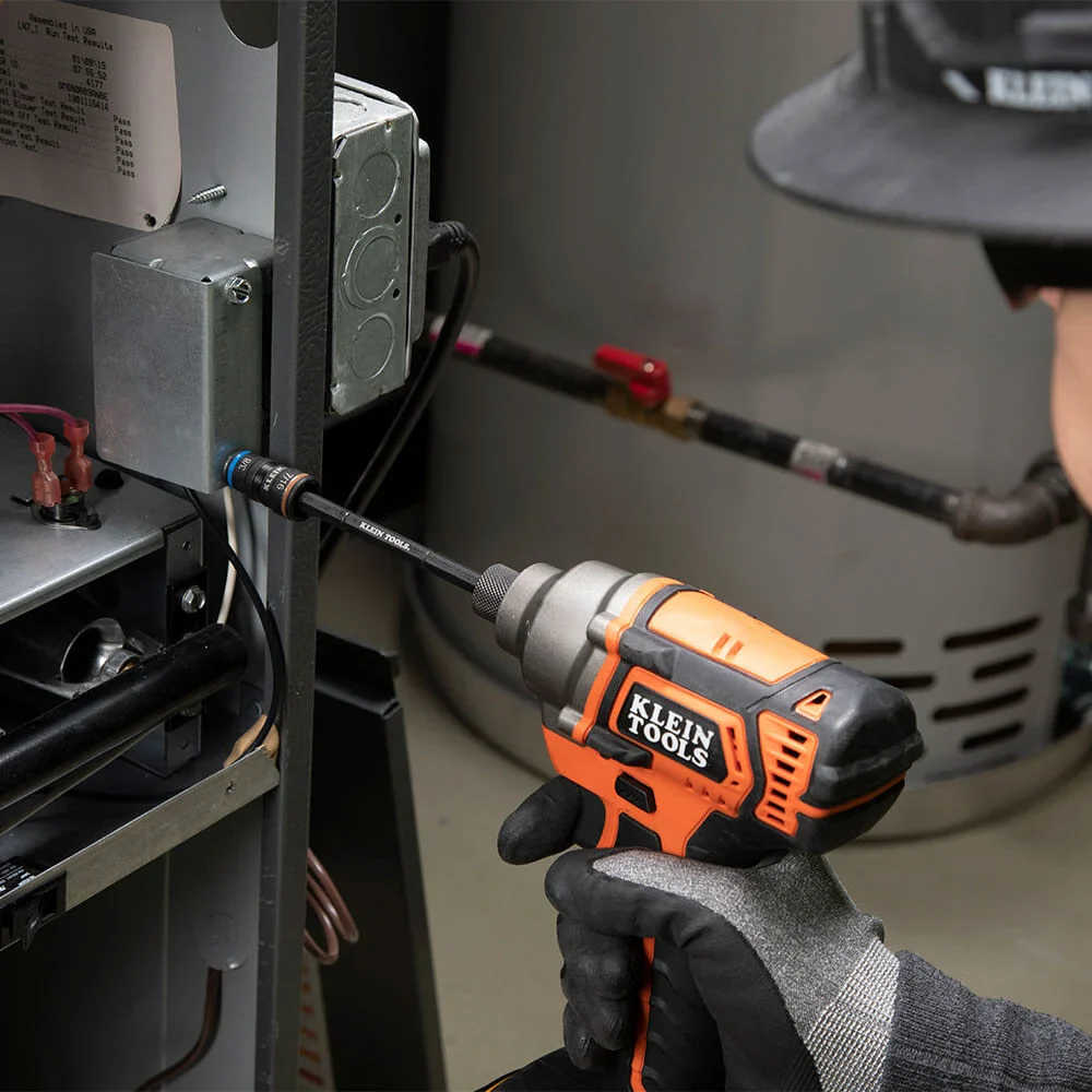 Klein Tools 32303HD Impact Driver Set, 20-in-1 SAE Impact Rated Sockets and Screwdriver Tool with Phillips, Slotted, Square and Torx Tips - Image 10