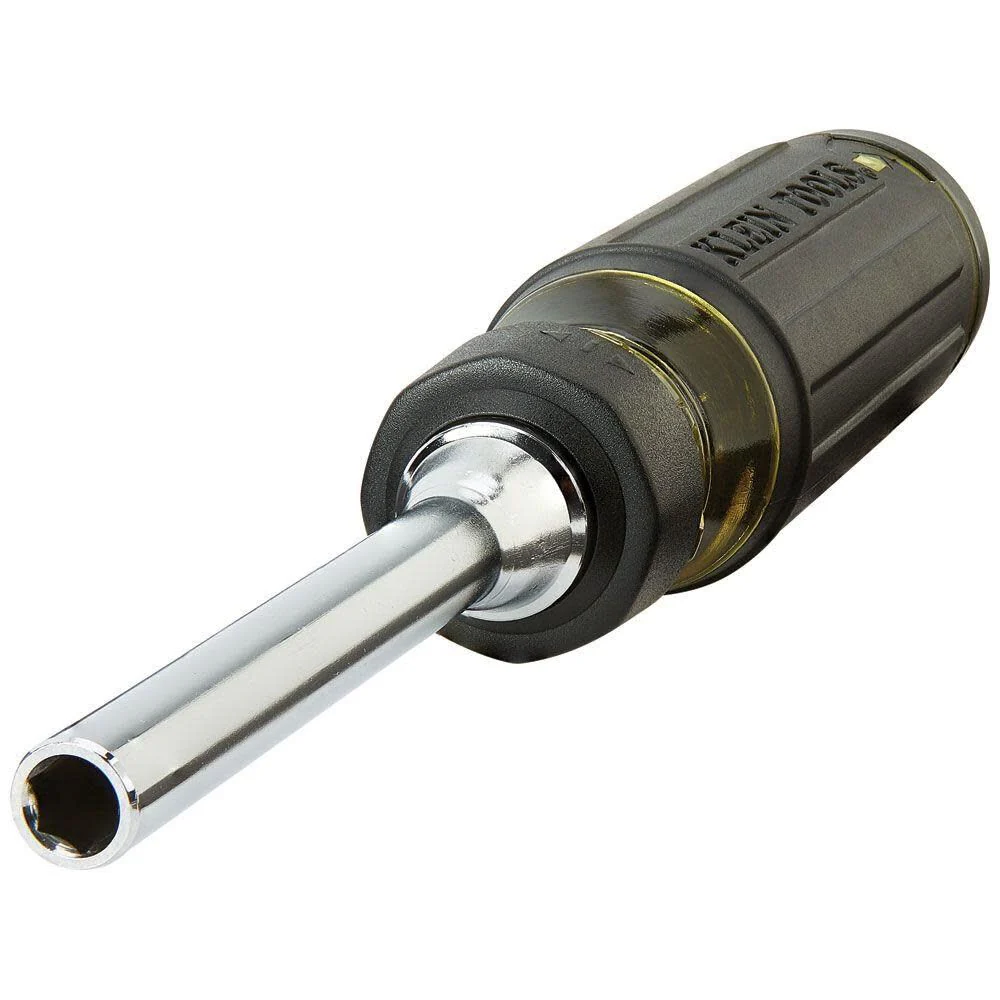 Klein Tools 32305 Multi-bit Ratcheting Screwdriver, 15-in-1 Tool with Phillips, Slotted, Square, Torx and Combo Bits and 1/4-Inch Nut Driver - Image 11