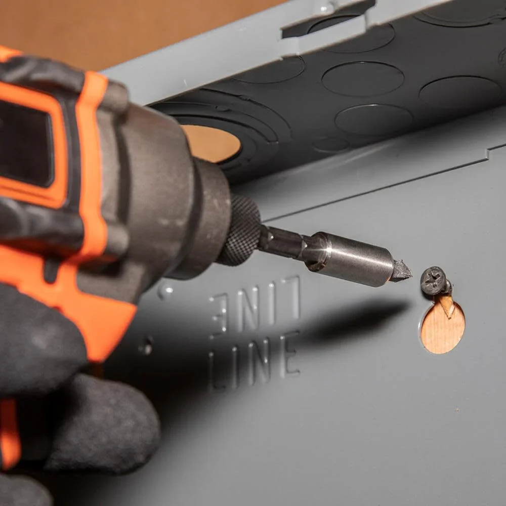 Klein Tools 32308 Multi-bit Stubby Screwdriver, Impact Rated 8-in-1 Adjustable Magnetic Tool with Phillips, Slotted, Square and Nut Driver - Image 8