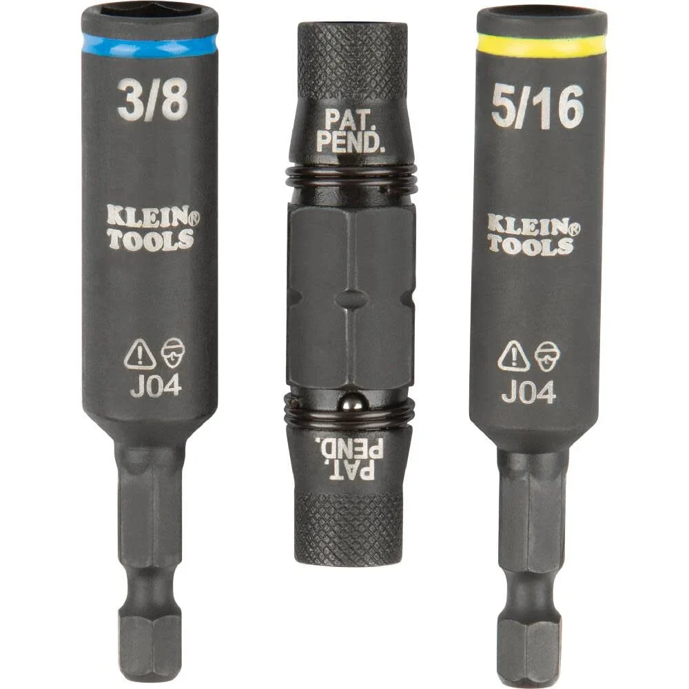 Klein Tools 32500HDRT KNECT Ratcheting Screwdriver, Multi-Bit Screwdriver/Nut Driver, Impact Rated 11-in-1 Tool with Phillips, Slotted, Square and Torx Tips - Image 9