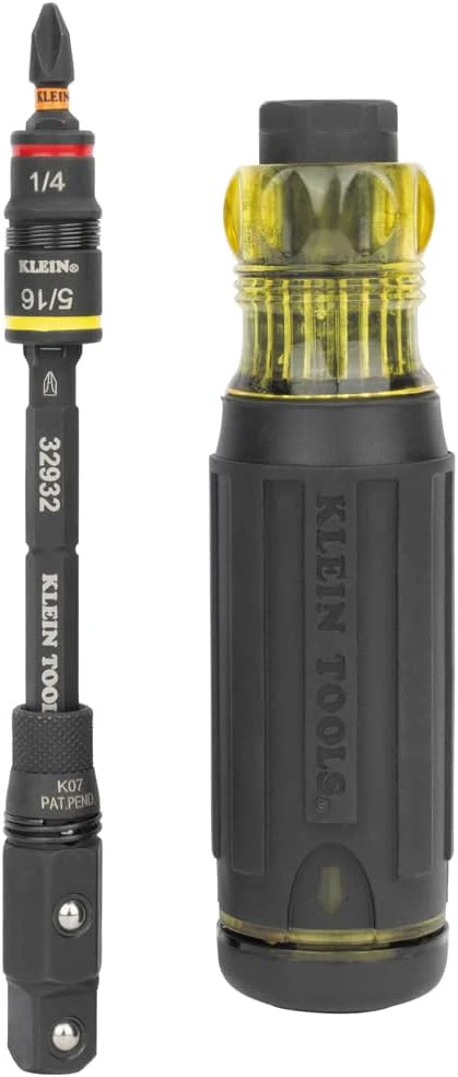 Klein Tools 32516HD KNECT 16-in-1 Impact Rated Hybrid Screwdriver / Nut Driver - Image 2
