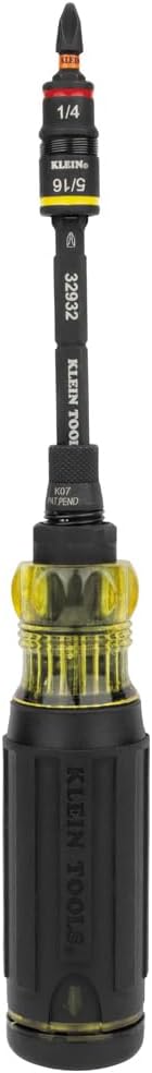 Klein Tools 32516HD KNECT 16-in-1 Impact Rated Hybrid Screwdriver / Nut Driver - Image 3