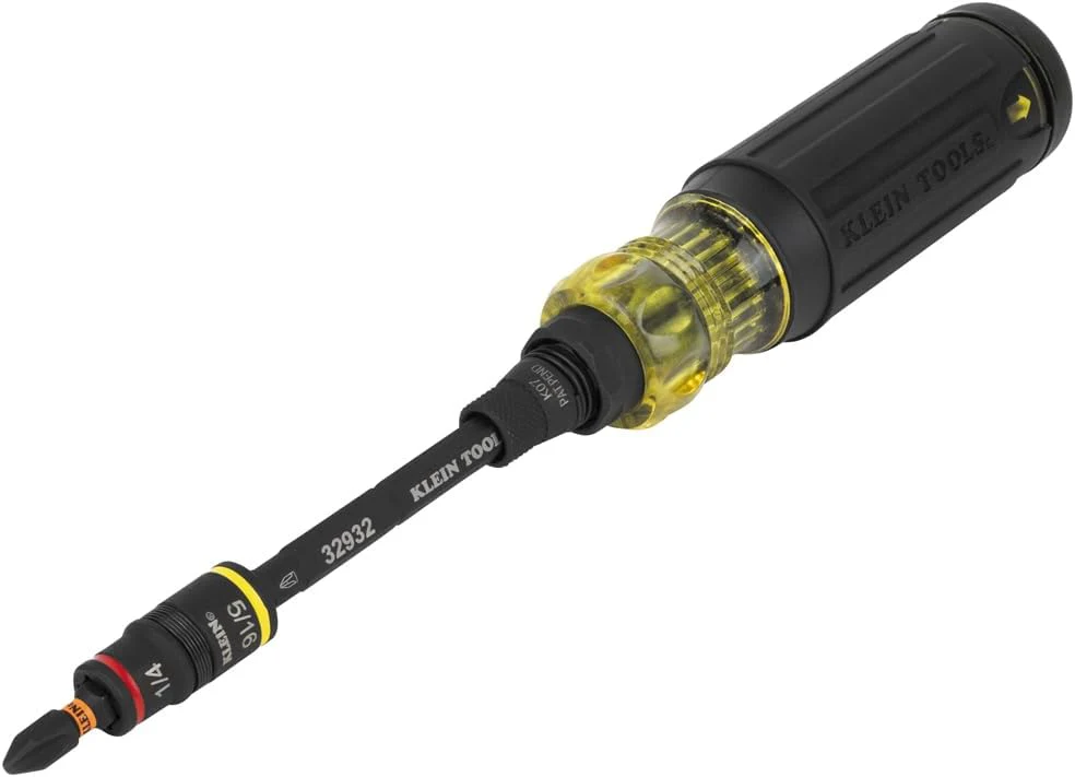Klein Tools 32516HD KNECT 16-in-1 Impact Rated Hybrid Screwdriver / Nut Driver - Image 7