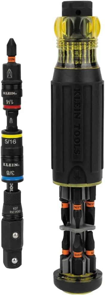 Klein Tools 32517HD KNECT 17-in-1 Impact-Rated Hybrid Screwdriver / Nut Driver - Image 2