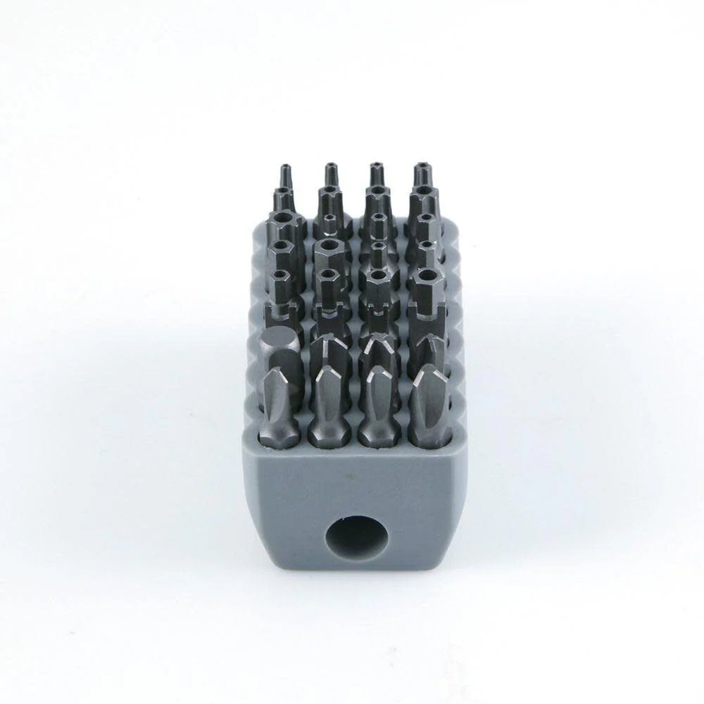 Klein Tools 32525 Tamperproof Bit Set, 32-Piece, Magnetic, TORX, Hex, Spanner, TORQ, Triwing Screwdriver Bits - Image 3