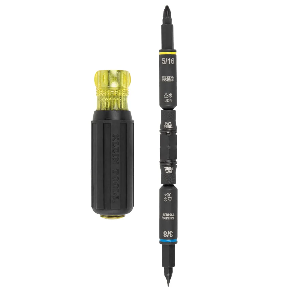 Klein Tools 32527HD KNECT Impact-Rated HVAC Screwdriver / Nut Driver, 11-in-1