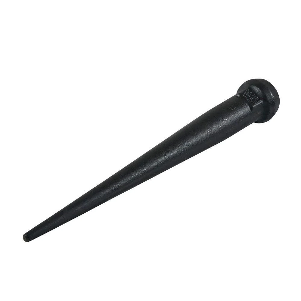 Klein Tools 3256 Broad-Head Bull Pin Made of Forged, Made in USA, Heat-Treaded Steel With Black Finish, 1-1/16-Inch - Image 3