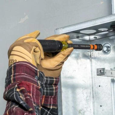 Klein Tools 32950 Hollow Magnetic Color-Coded Ratcheting Power Nut Drivers, 7-Piece - Image 6