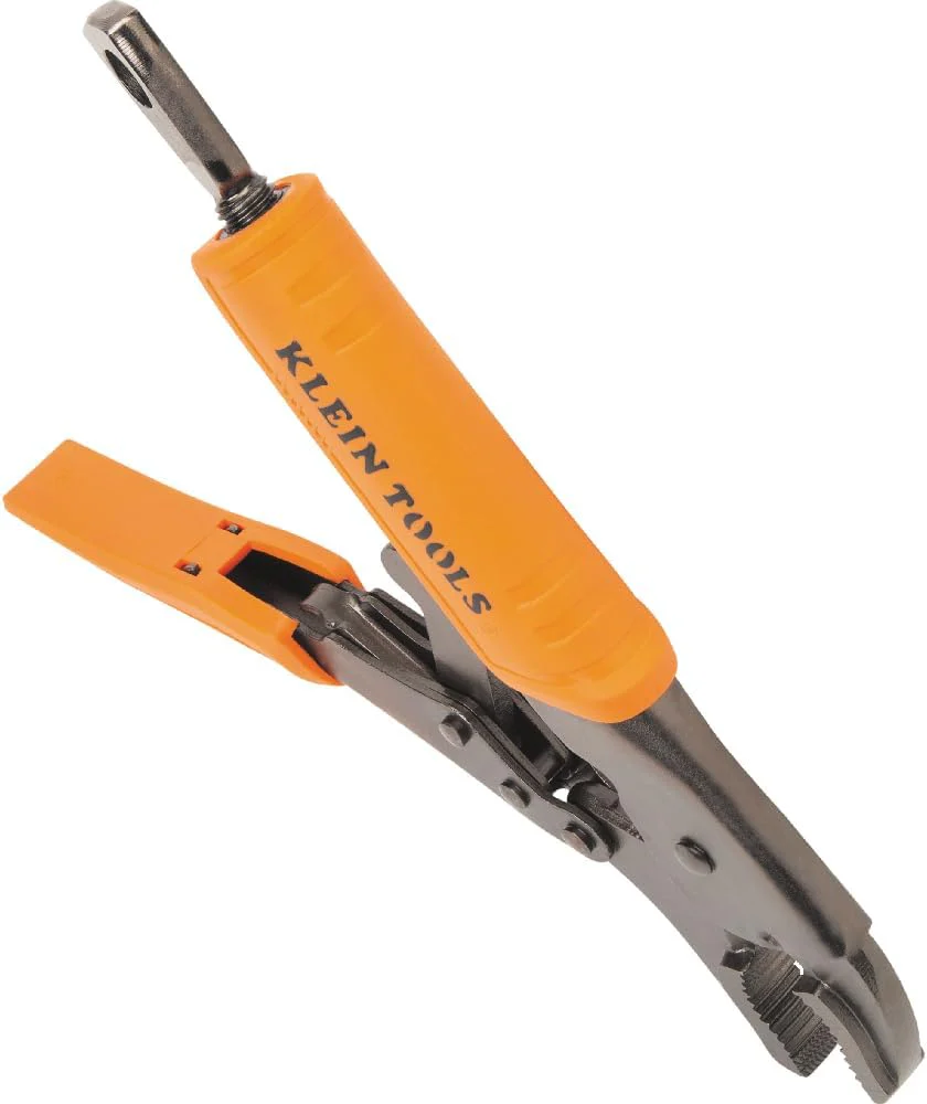 Klein Tools 38602 Curved Jaw Locking Pliers, 10-Inch - Image 7