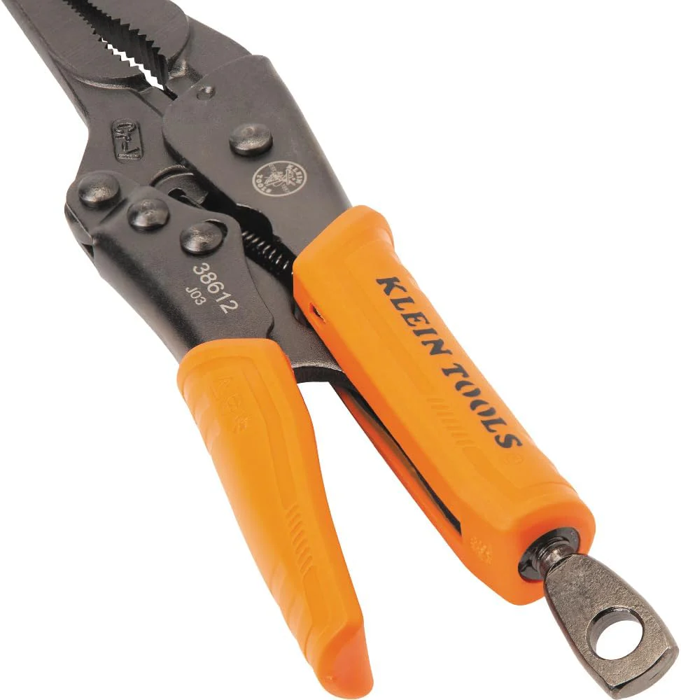 Klein Tools 38612 Long Nose Locking Pliers, 9-Inch - Image 8