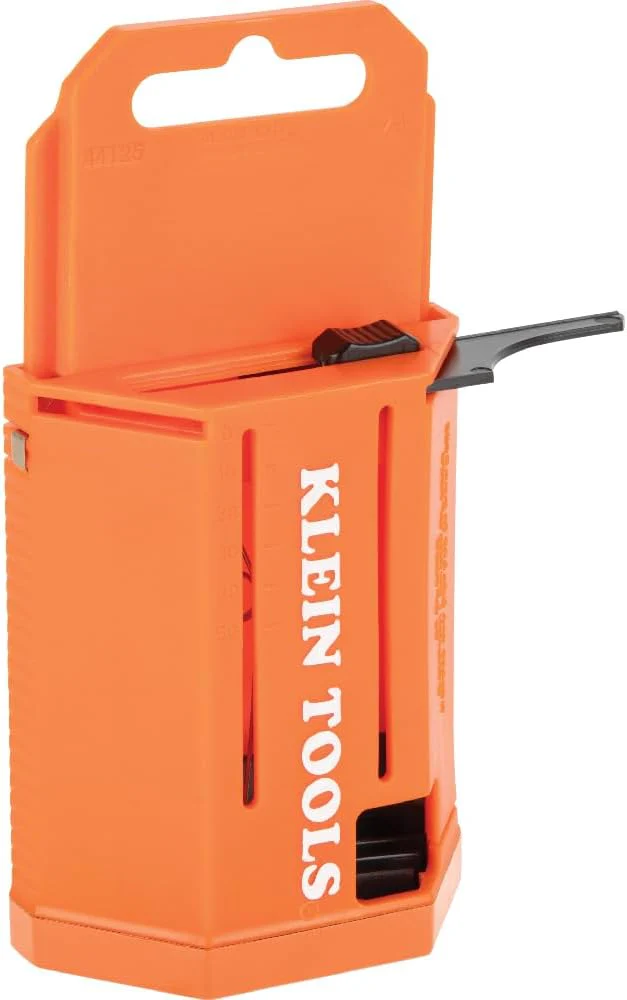 Klein Tools 44125 Utility Blade Dispenser with 50-Pack of Blades - Image 3