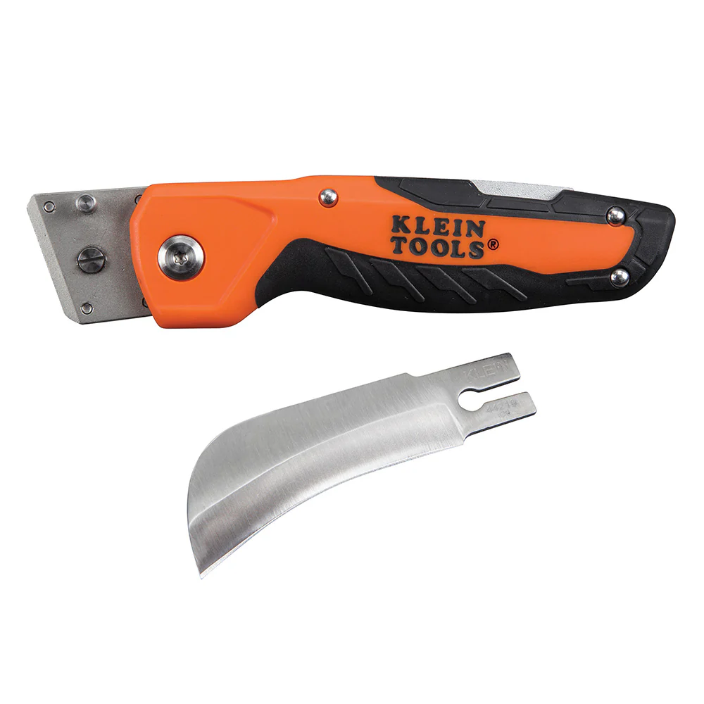 Klein Tools 44218 Cable Skinning Utility Knife with Replaceable Blade - Image 11