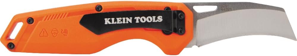 Klein Tools 44321 FLICKBLADE Hawkbill Folding Pocket Knife - Image 4