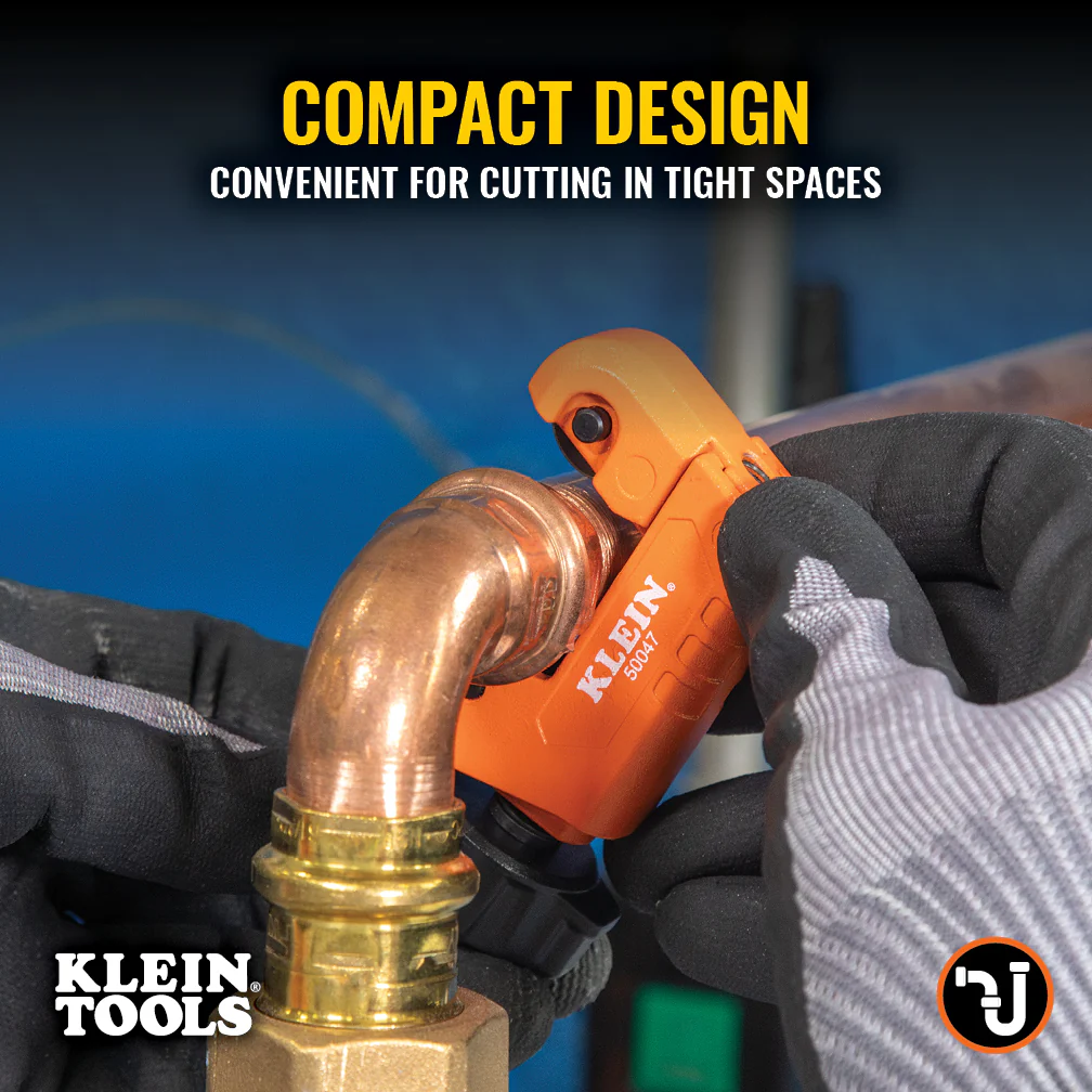 Klein Tools 50047 1-1/8-Inch Mini Tubing Cutter - Image 3