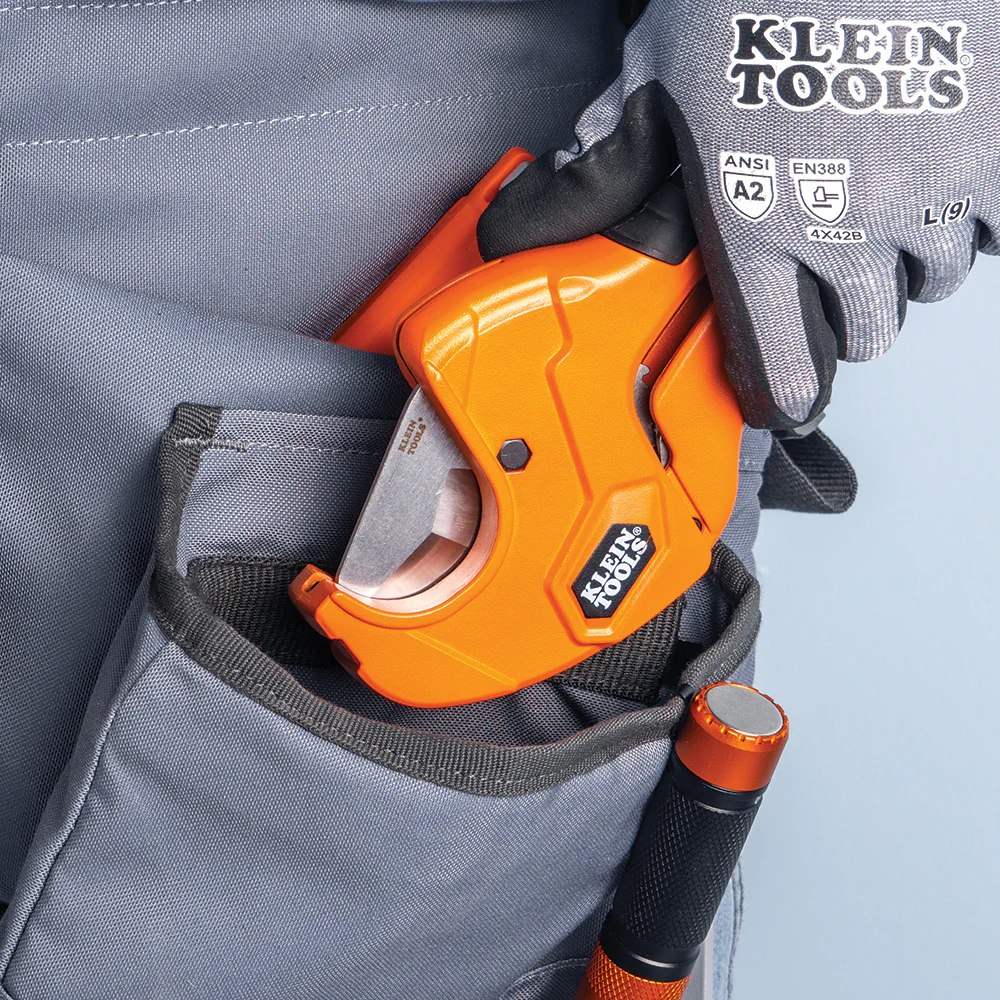 Klein Tools 50063 1-1/4-Inch Ratcheting PVC Pipe Cutter - Image 8