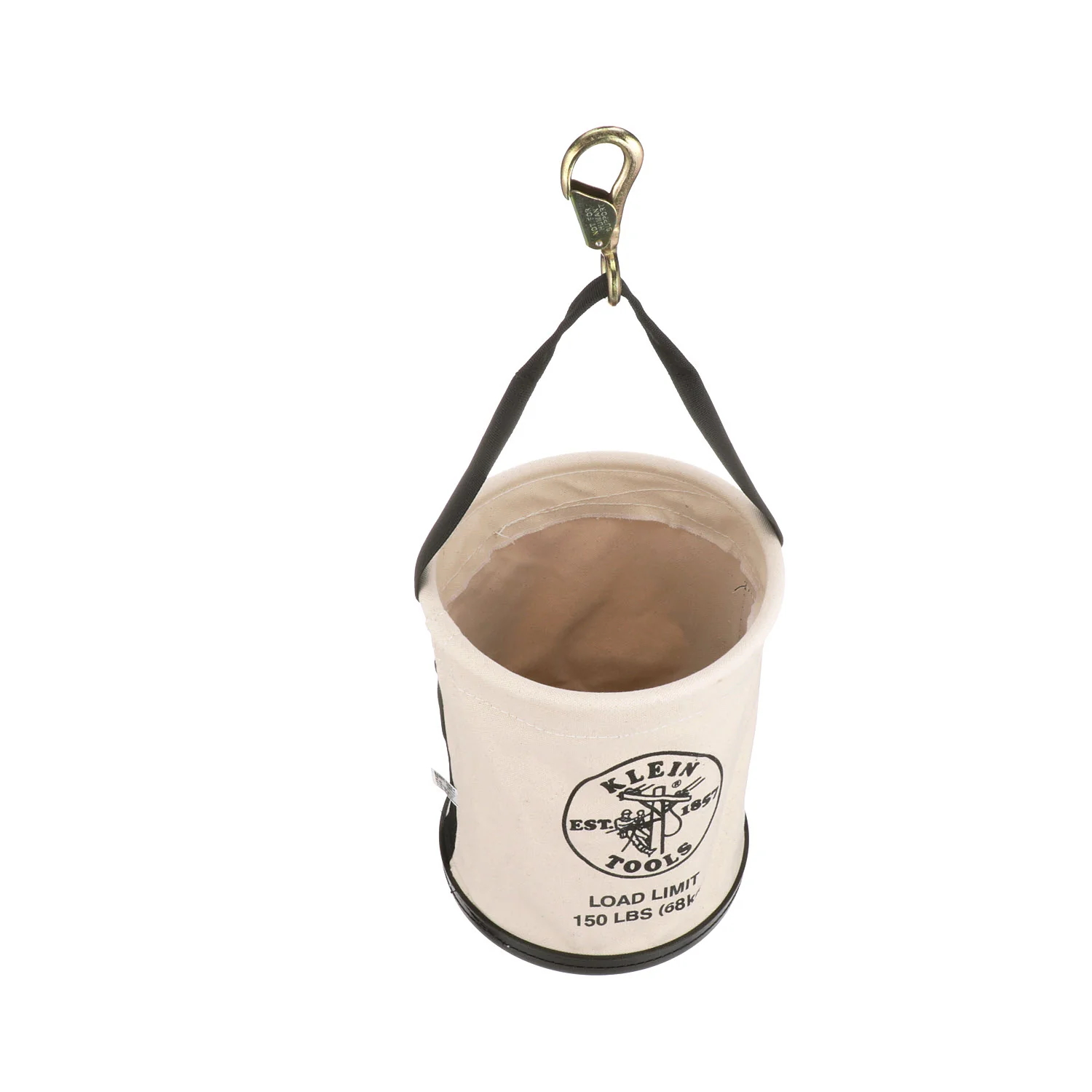 Klein Tools 5109SLR Canvas Bucket, All-Purpose with Drain Holes, 12" - Image 7