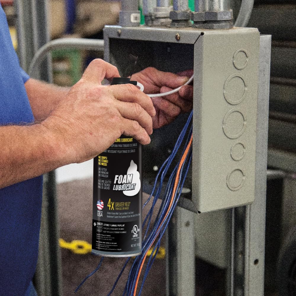 Klein Tools 51100 Wire Pulling Foam Lubricant - Image 2
