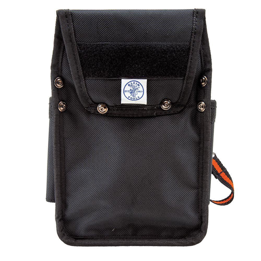 Klein Tools 5241 Tool Pouch, Tradesman Pro Tool Pouch with Electrical Tape Thong and Heavy Duty Reinforced Bottoms, 6-Pocket - Image 6